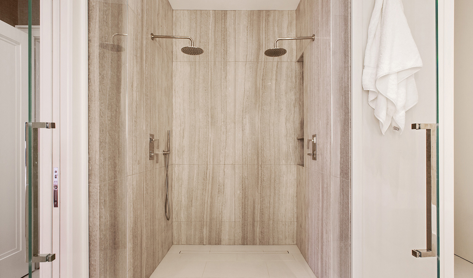 bathroom | double shower | ES-LO Design Studio | San Francisco